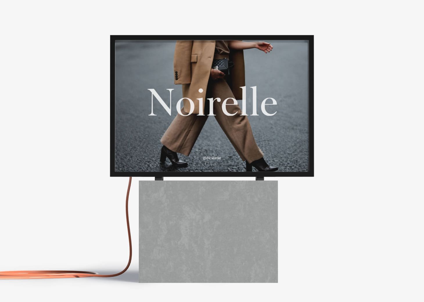 Noirelle visual design system detail